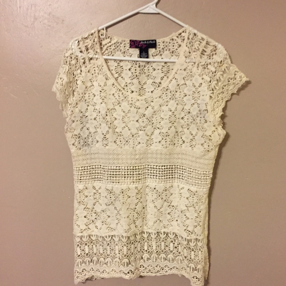 Peck & Peck knit top Size Large
